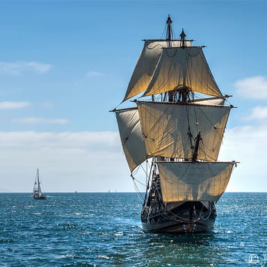 San Salvador Sailing Adventure with Maritime Museum of San Diego Admission