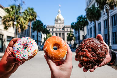 Old Town Donut and Dessert Tour in Savannah
