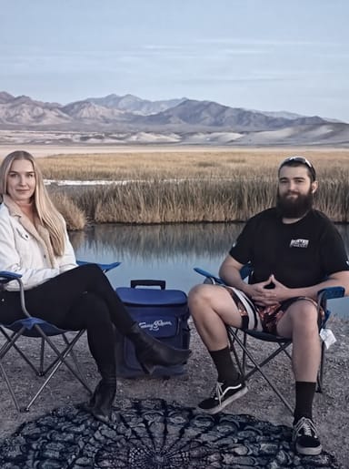 Tecopa Hot Springs and Jeep Experience for Two
