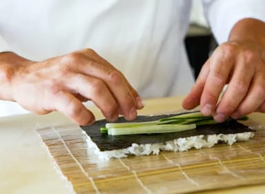 Intimate Three-Course Japanese Sushi Cooking Class