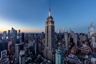86th Floor Sunset Admission to the Empire State Building Observatory