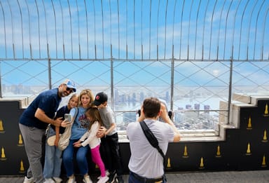 86th Floor General Admission to the Empire State Building with Lunch at Tacombi for Two