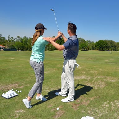 Playing Lesson with a PGA Pro