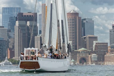 Boston Harbor Schooner Sail and Gordon Ramsay Burger Meal for Two