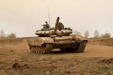 British Scorpion Tank Ride Along