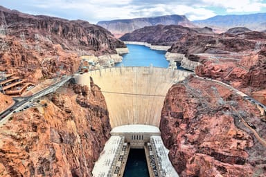 Hoover Dam Bridge Walk and Express Emerald Cave Kayaking Tour