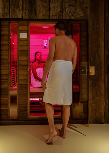 Relaxing Infrared Sauna