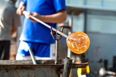 Private Glassblowing Lesson with a Professional Artist