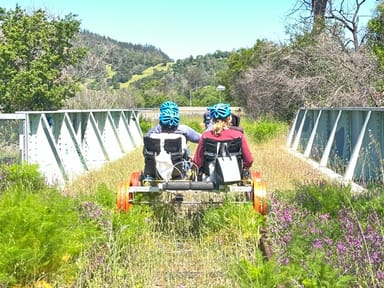 Russian River Railbike Adventure and Picnic Lunch for Two