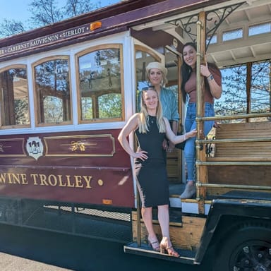 Sonoma Valley Wine Trolley Tour and Lunch for Two