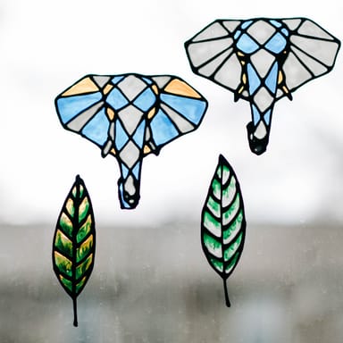 At-Home Stained Glass Craft Kit