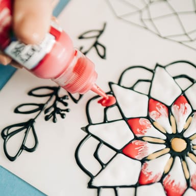 At-Home Stained Glass Craft Kit