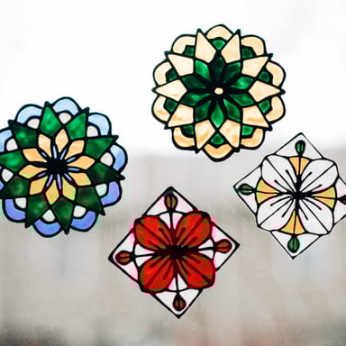 At-Home Stained Glass Craft Kit