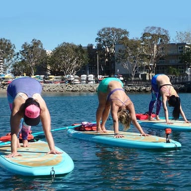 Stand-Up Paddleboard Yoga Class