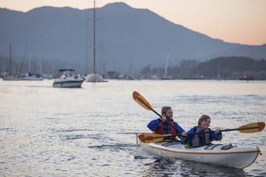 Full Moon Kayak Tour on Richardson Bay