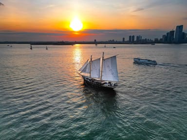 NYC Sunset Sail Past Statue of Liberty