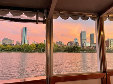 Charles River Sunset Cruise in Cambridge