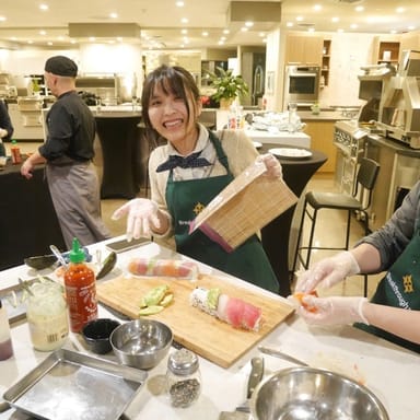 Weekend Brunch and Sushi Cooking Class