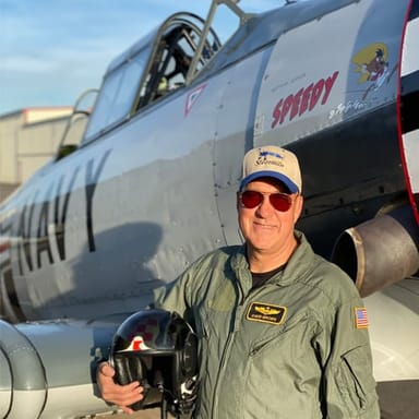 T6 Texan Warbird Flight