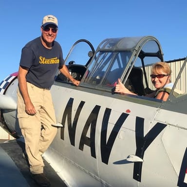 T6 Texan Warbird Flight