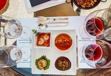 Tapas and Wine Pairing with Signed Cookbook for Two at Marimar Estate