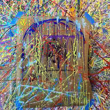 Couples Rage Room and Splatter Paint Session