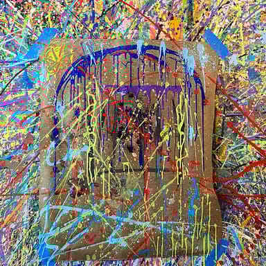 Private Zen Splatter Paint Party