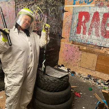 20-Minute Rage Room and Splatter Paint Session