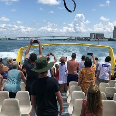 Orlando Speed Boat Adventure and Clearwater Beach Day