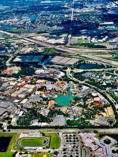Orlando Theme Parks Scenic Airplane Flight