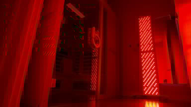 Six Sessions at Beem® Light Sauna: Red Light Therapy or Infrared Sauna 