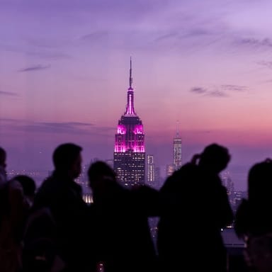 Top of the Rock Observation Deck Evening Ticket at Rockefeller Center