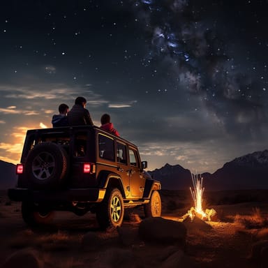 Private Stargazing and Jeep Experience for Two