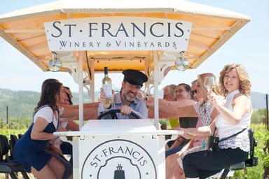 Trolley Wine Tasting and Vineyard Tour for Two at St. Francis Winery