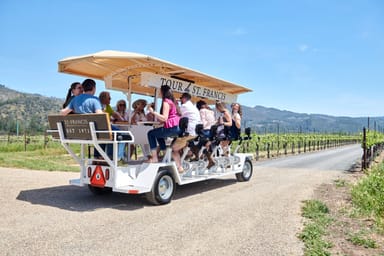 Trolley Wine Tasting and Vineyard Tour for Two at St. Francis Winery