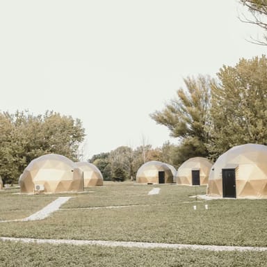 Two-Night Dome Glamping Getaway for Two