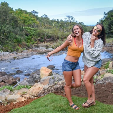 Umauma Falls Zip and Dip Experience