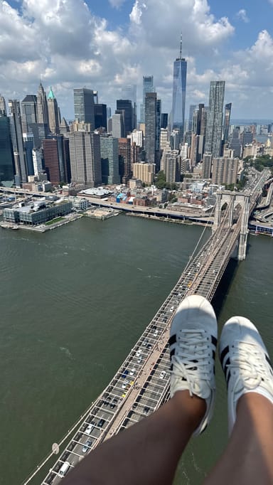 Doors-Off Helicopter Tour for Two: Private Flight Over the Brooklyn Bridge