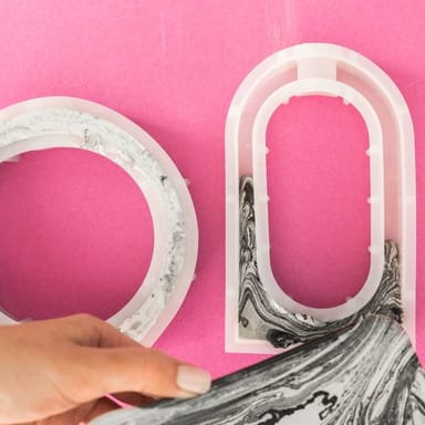 At-Home Marbled Vases Craft Kit