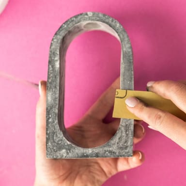 At-Home Marbled Vases Craft Kit