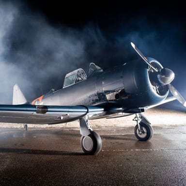 WWII Warbird North American AT6 Texan Flight