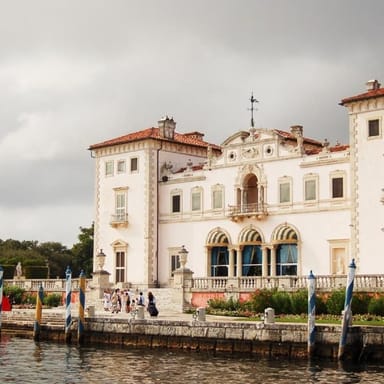 Historic Vizcaya Villa Date for Two with Transportation