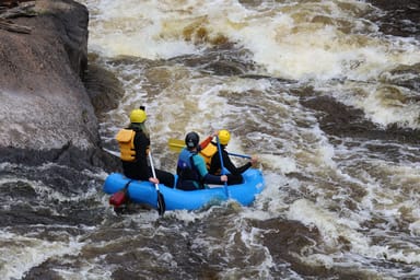 Private Rafting Trip on the Sturgeon River in Michigan