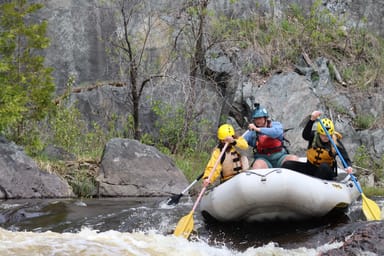 Private Rafting Trip on the Sturgeon River in Michigan
