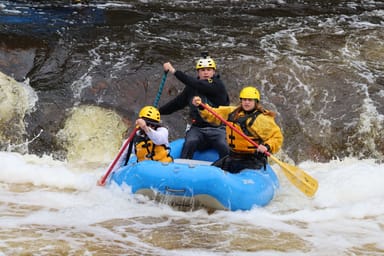 Private Rafting Trip on the Sturgeon River in Michigan