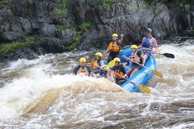 Menominee River Whitewater Rafting Trip in Michigan