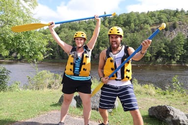 Menominee River Whitewater Rafting Trip in Michigan