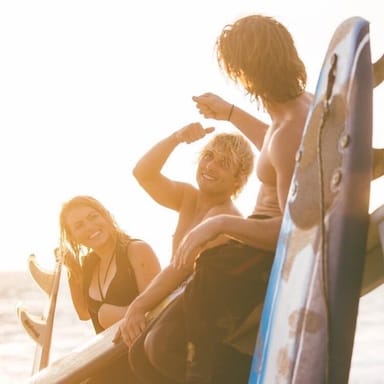 Private Surfing Lesson on Rockaway Beach