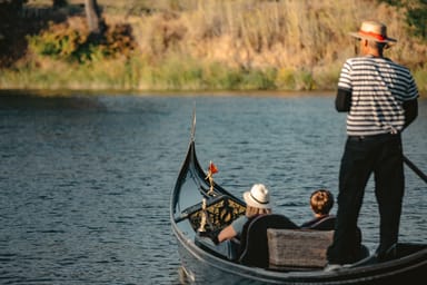 Venetian Gondola Ride and Napa Valley Wine Train Gourmet Weekday Lunch for Two