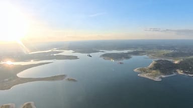 Private Flight Over Canyon Lake